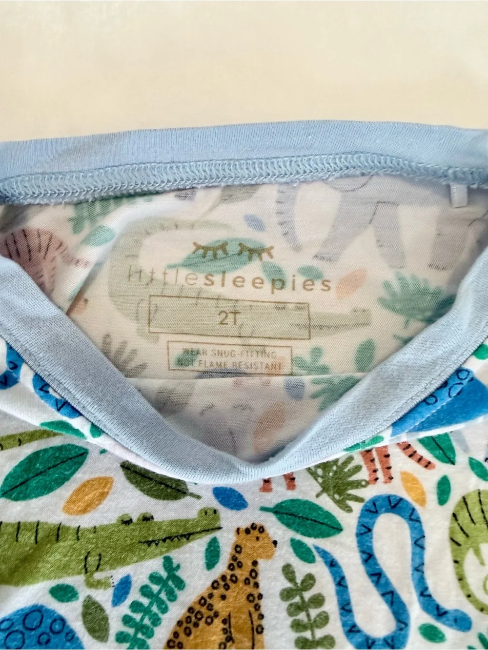 Little Sleepies Jungle Long-sleeve Pj Set (size 2T)